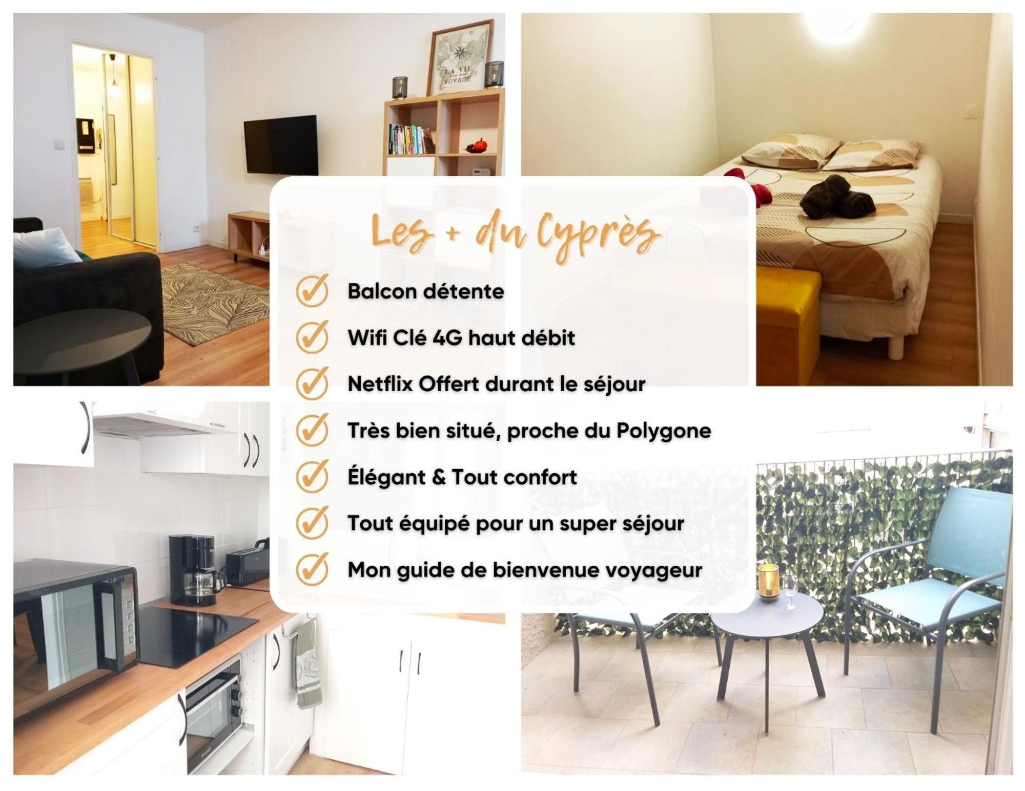 Le Cypres - Appartement Ideal Pour Vos Vacances Ou Vos Deplacements Professionnels A Beziers Luaran gambar